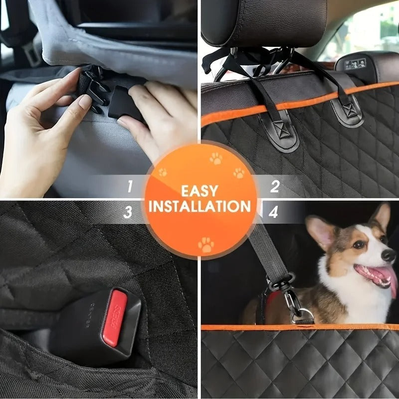 Dog Car Seat Cover – Waterproof, Mess-Proof & Made for Muddy Adventures